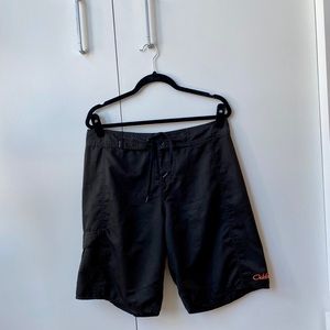 Men’s Osklen Surfing Board Shorts, Black